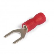 КВТ Наконечник изолированный вилочный НВИ 2.5–4 (мин партия 500 шт.) 47486 KVT