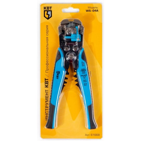 КВТ Инструмент для снятия изоляции WS-04А 61668 KVT КВТ Инструмент для снятия изоляции WS-04А 61668 KVT