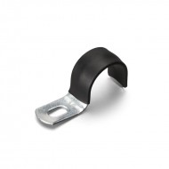 КВТ Скоба металлическая однолапковая СМО-П 25-26 с покрытием (мин партия 100 шт.) 62973 KVT