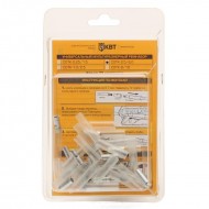 КВТ Мультиразмерный ремнабор для герметичного соединения проводов СОТК-2.5/6 70557 KVT