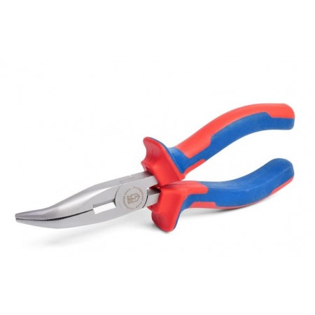 КВТ Длинногубцы изогнутые 200 мм слесарно-монтажные серии МАСТЕР, 77425 KVT КВТ Длинногубцы изогнутые 200 мм слесарно-монтажные серии МАСТЕР, 77425 KVT