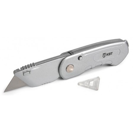 КВТ Нож строительный монтажный складной НСМ-15 78500 KVT КВТ Нож строительный монтажный складной НСМ-15 78500 KVT