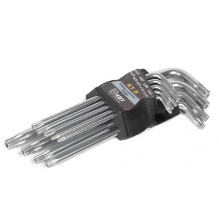 КВТ Набор ключей TORX КТ-9 (Т10-Т50) 79202 KVT КВТ Набор ключей TORX КТ-9 (Т10-Т50) 79202 KVT