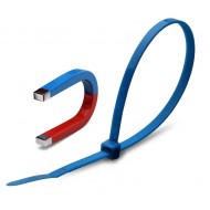 КВТ Стяжка кабельная металлодетектируемая КСС "Magnetic" 4х150 (цена за уп.) 82021 KVT