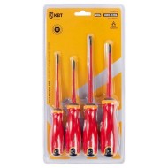 КВТ Набор диэлектрических отверток НИО-2204 серия СЛИМ 88931 KVT